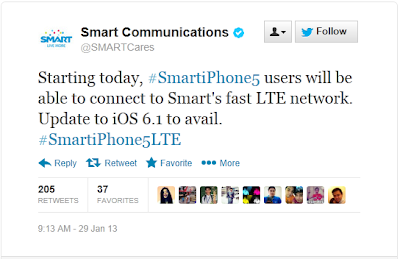 Smart LTE on iPhone 5 Smart LTE on iPhone 5 is now available