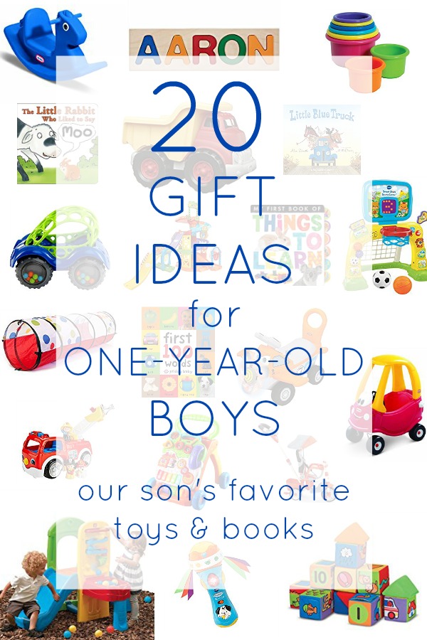 20 gift ideas for one year old boys