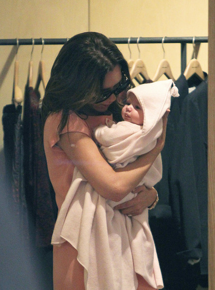 Victoria Beckham and Harper in NYC