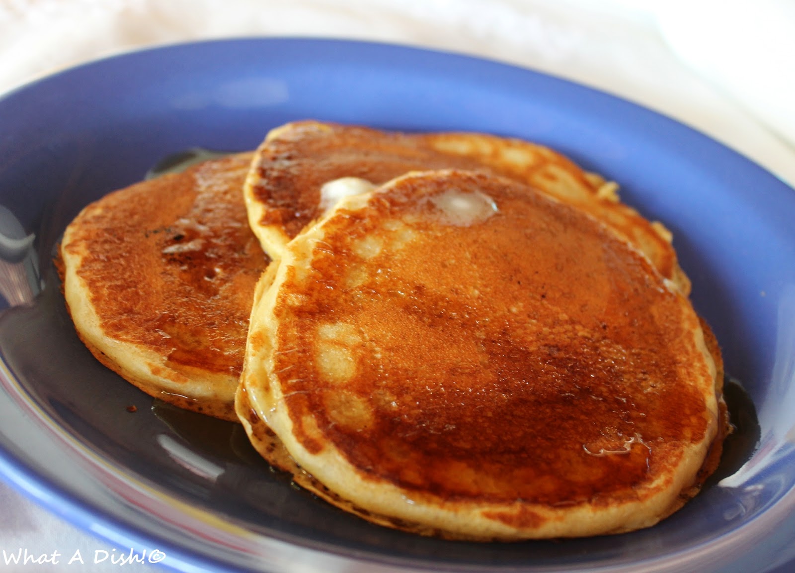 What A Dish!: Overnight Yeast Pancakes