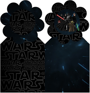 Star Wars: Imprimibles Gratis para Fiestas. Marcapaginas para Imprimir Gratis de Star Wars.