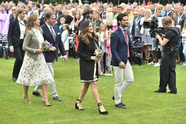 Queen Silvia, Crown Princess Victoria, Princess Sofia, Prince Carl Philip, Princess Estelle, Princess Madeleine and Christopher O'Neill attend Victoria Day Celebrations 2016