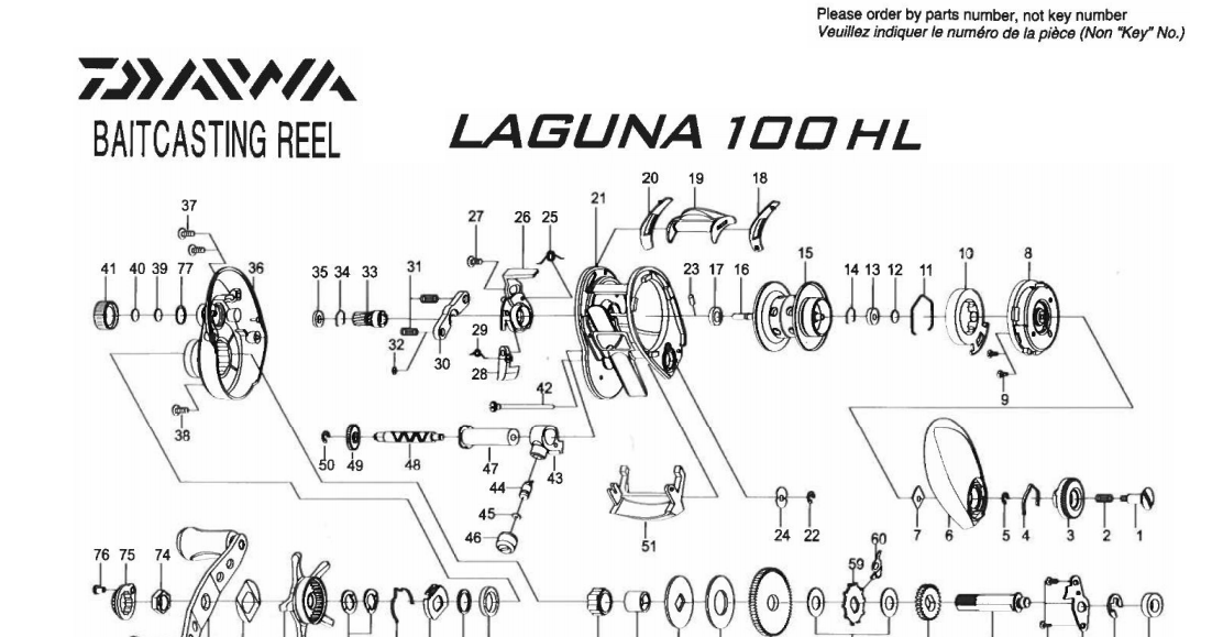daiwa laguna 2011 model schematics most complete fishing reels schematics