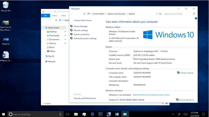 Microsoft fa la storia: dal 2017 Windows 10 su Processore Snapdragon 835 e ARM | Video HTNovo