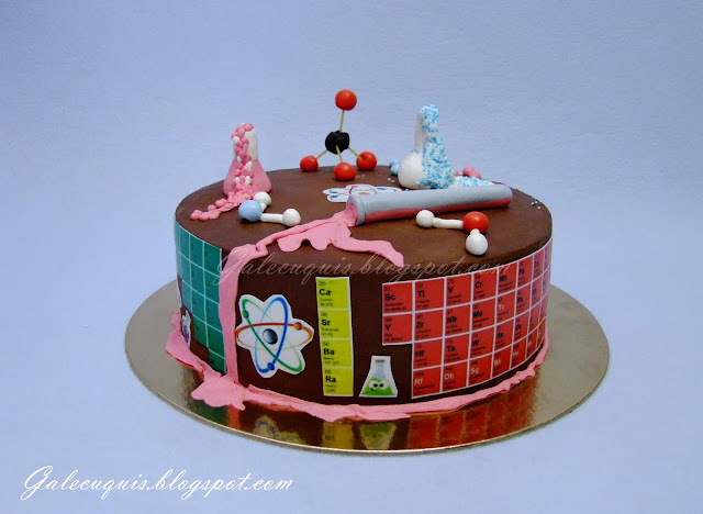 Tarta Química Tarta profe de química