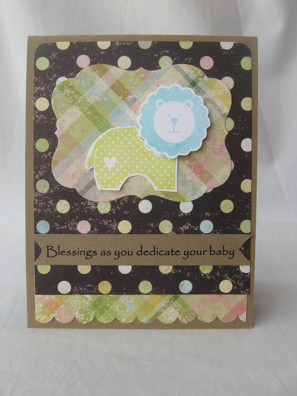 Crafty Girl Designs: Baby Dedication Cards!