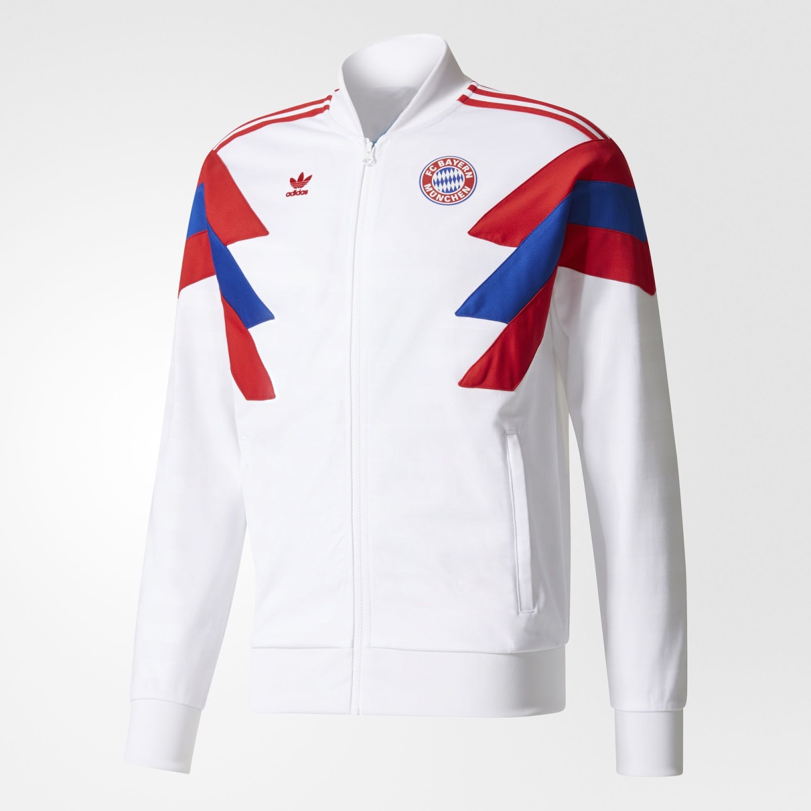 Adidas Originals FC Bayern 2017-18 Track Jacket Released Footy Headlines