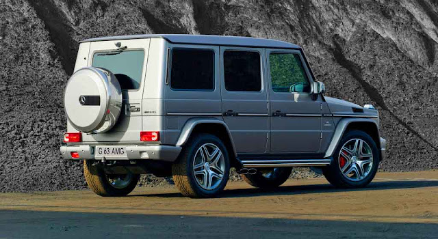 Thiết kế đuôi xe Mercedes AMG G63 2019 Đuôi xe Mercedes AMG G63 2019 thiết kế lôi cuốn với các đường cong mềm mại