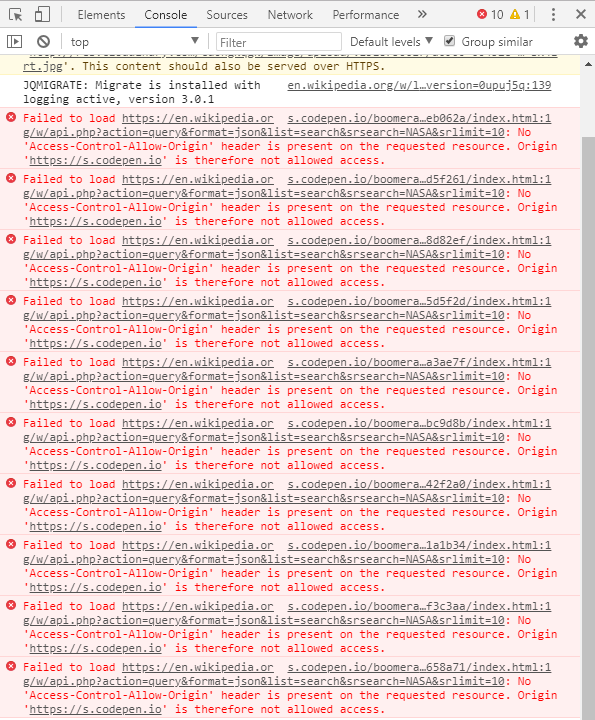 "No 'AccessControlAllowOrigin' header is present on the requested