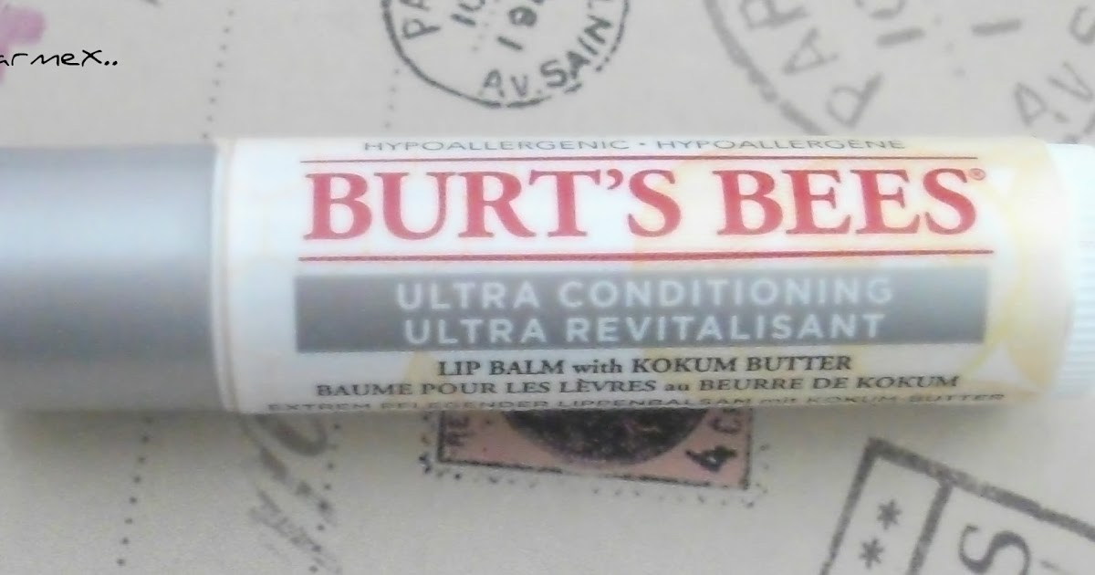 Burt's Bees // Ultra Conditioning Lip Balm Review Lucyy Writes