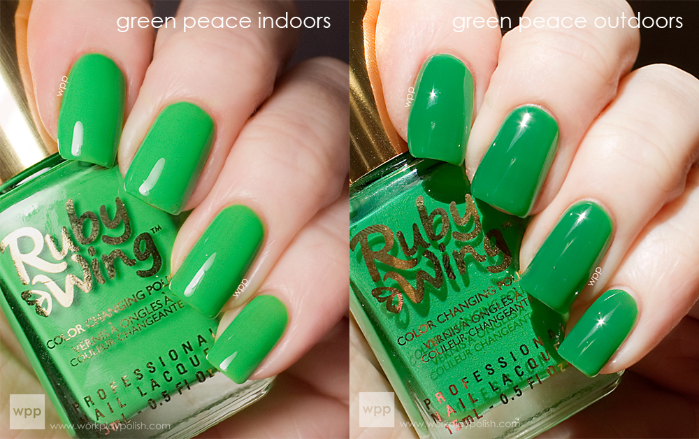 Ruby Wing Green Peace (Festival Paint Collection)