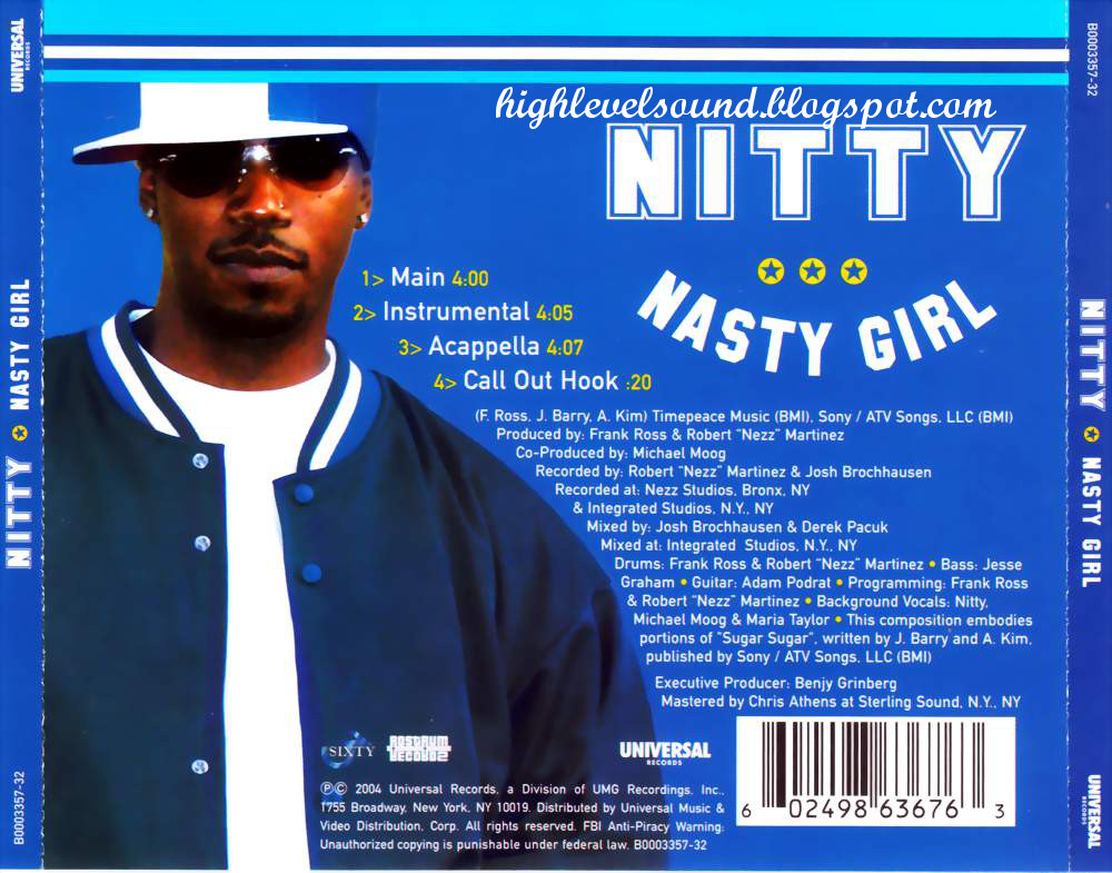 highest level of music Nitty Nasty Girl(CDS)2004hlm