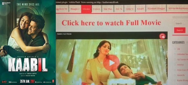 Kaabil Full Movie Leaked Online This Could Damage the Kaabil Box-office Returns