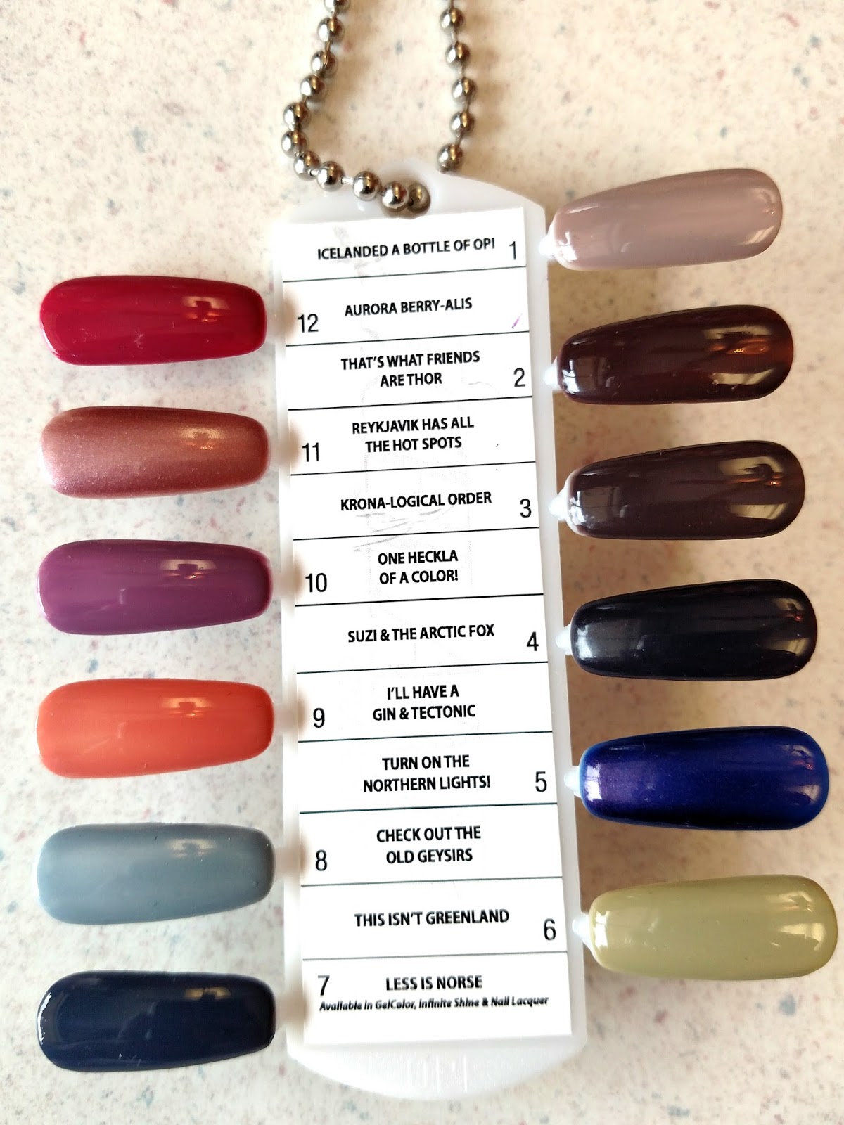 Opi Nail Polish New Colors 2017 - Creative Touch