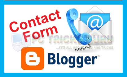 Blogger Launches New Contact Form Gadget