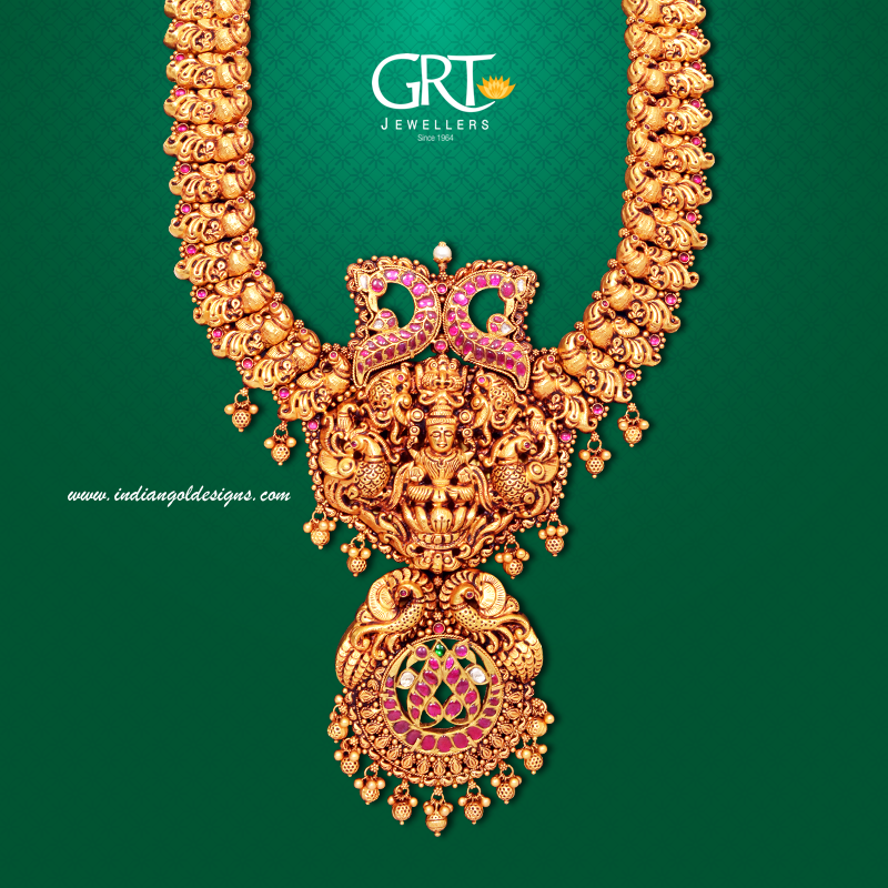 grt navaratna necklace