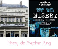 Misery : l'oeuvre de Stephen King au théâtre Hébertot !