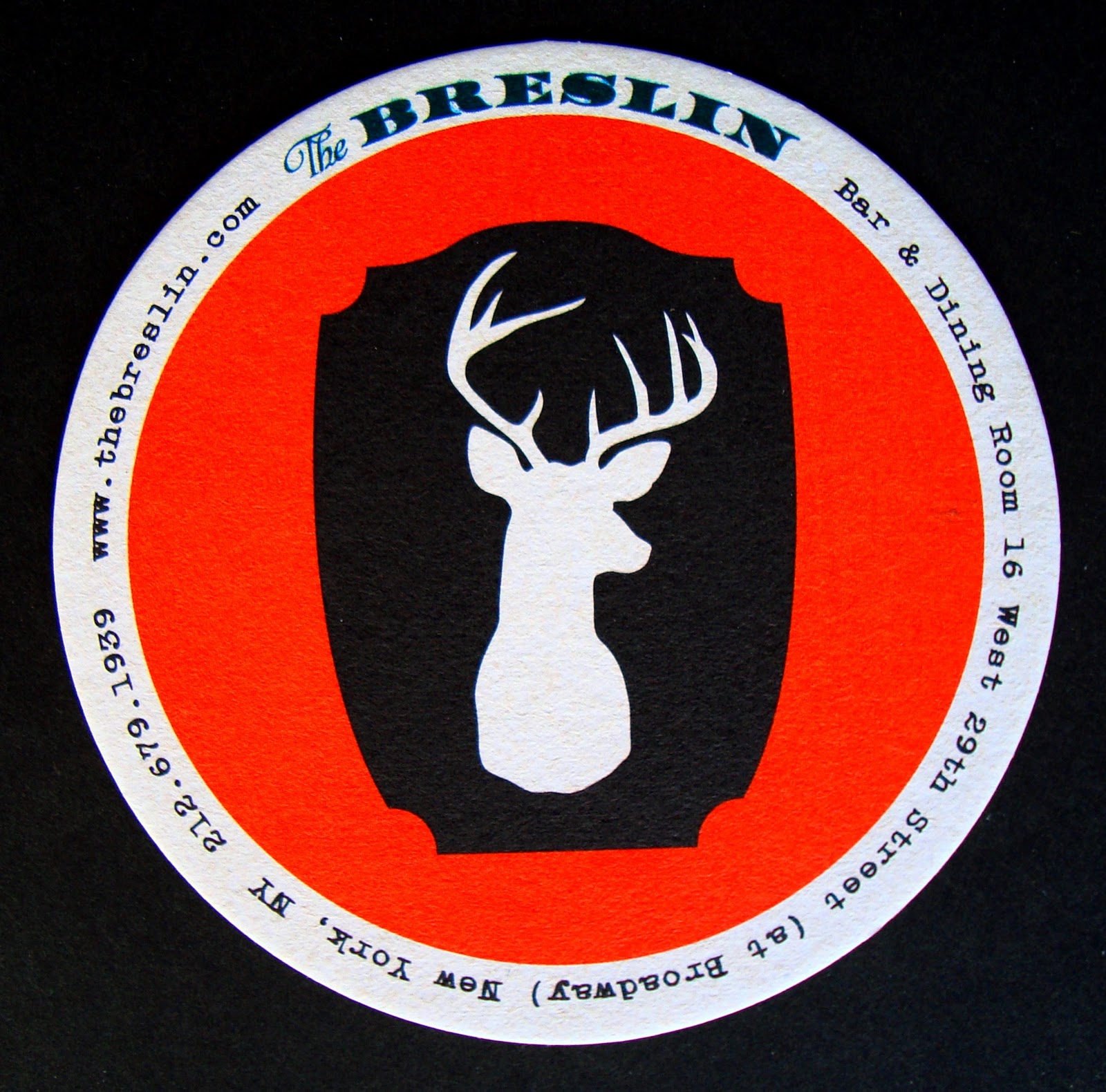 David Cobb Craig Put 'er There N.Y.C. Bar Coasters of Neat Design