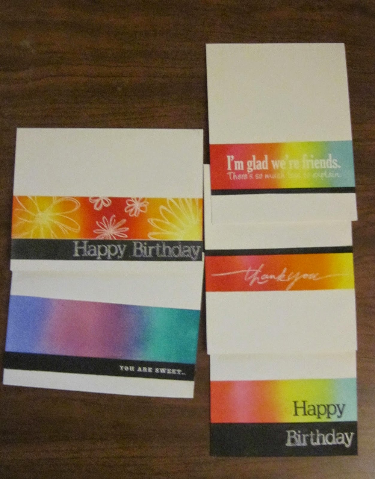 ScrapsByGracie: Tuesday Technique = One layer cards