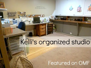 organized neat clutter free studio