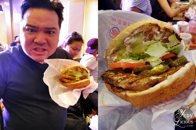 Pickiest Eater Richie Zamora at Burger King PH