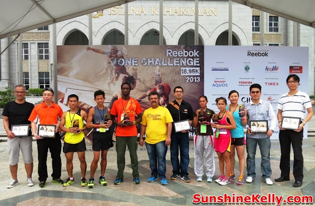 Reebok ONE Challenge 18.95k, reebok, chanllenge, putrajaya, malaysia, winners, sponsor, organizers