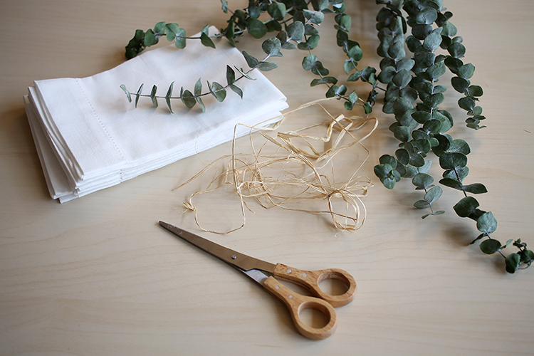 DIY Decor Eucalyptus Napkin Ring SUGAR LANE