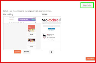 Backup your template blogger Backup your template blogger