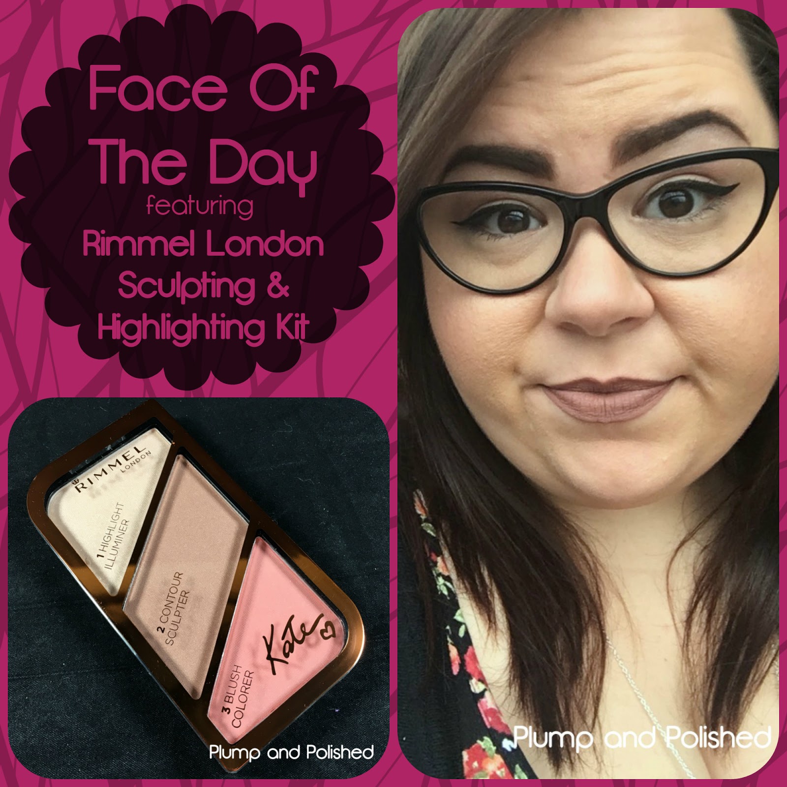 Plump and Polished Face of the Day ft. Rimmel London Sculpting and
