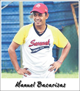 Manuel Bacarisas Jurulatih Sofbol Sarawak dari Filipina