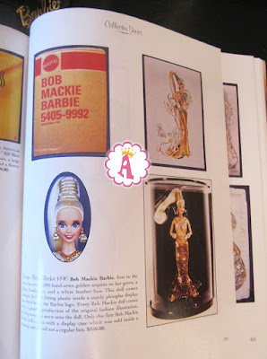 Информация о кукле Bob Mackie Gold Barbie 1990 в энциклопедии о барби