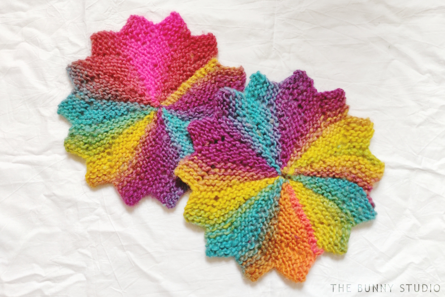 The Bunny Studio What to Do with Itchy Wool Yarn (Hint Make Potholders!)