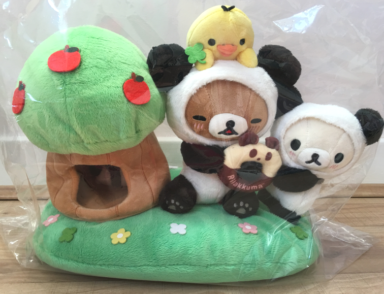 rilakkuma panda plush