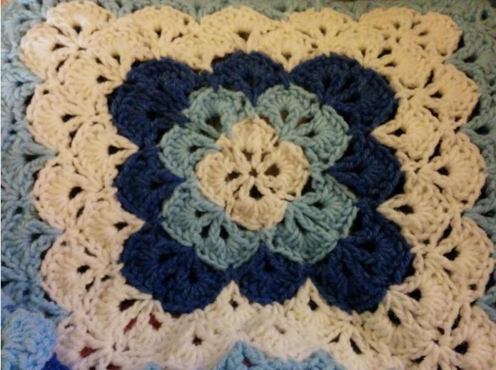 Tina's handicraft Beautiful Blanket free pattern