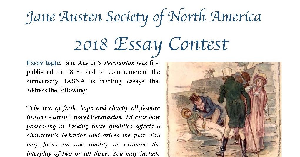 Jane Austen Society Of North America Central New Jersey Region Jane Austen Society Of North America Central New Jersey Region Jasna Essay Contest Essay About English Language also Bibliography Online Writing Service Company