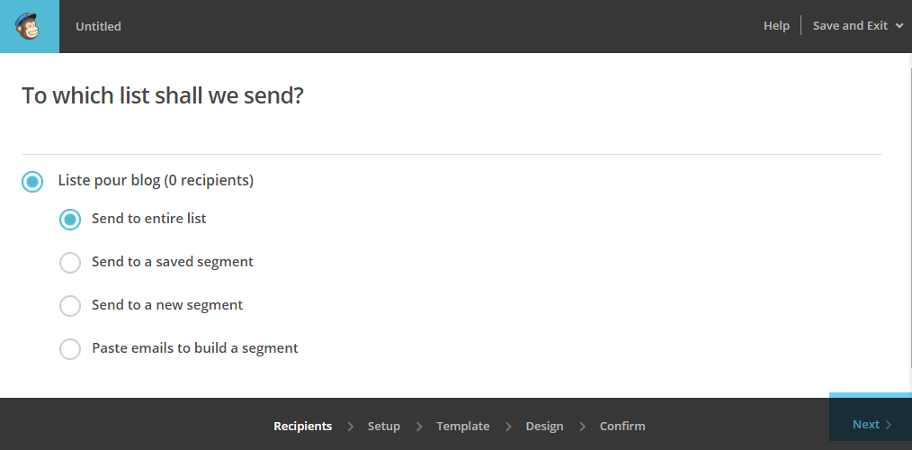 Créer une newsletter avec Mailchimp . Lady Bird Red || http://ladybirdr.blogspot.fr/ Créer une newsletter avec Mailchimp