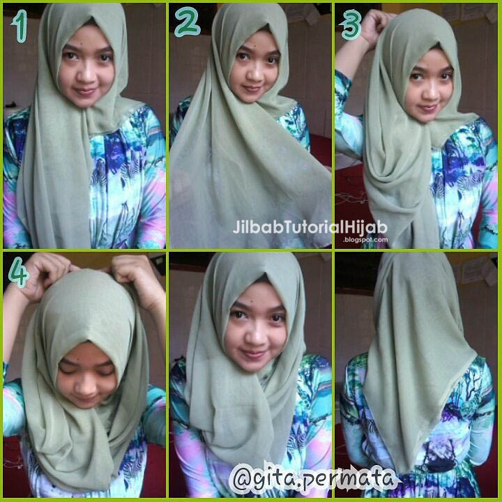 Tutorial Cara Berhijab Sederhana | 6 tutorial hijab segi empat sederhana jilbab tutorial hijab Tutorial Cara Berhijab Sederhana | 6 tutorial hijab segi empat sederhana jilbab tutorial hijab