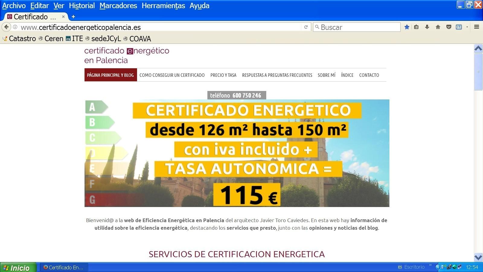 certificado de eficiencia energetica en palencia