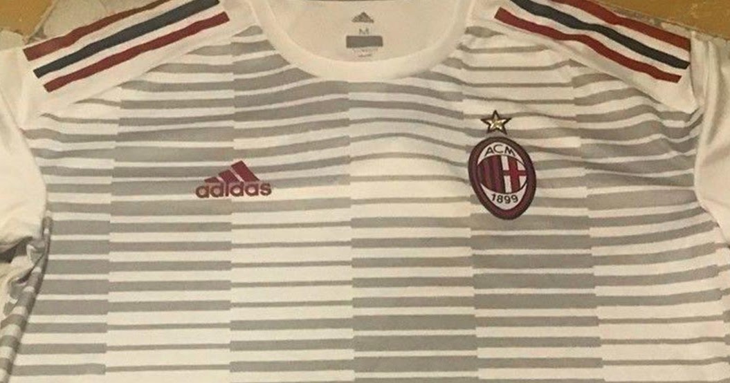 Horizontaal Dragende cirkel Rentmeester Never-To-Be-Released Adidas AC Milan Jersey Leaked - Footy Headlines