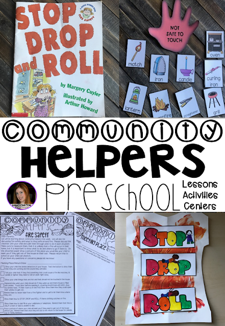 Are you looking for a fun hands-on community helper and fire safety themed unit that revolves around amazing stories and is appropriate for your preschool classroom? Then, you will love Community Themed Helper and Fire Safety Unit for Preschool. 