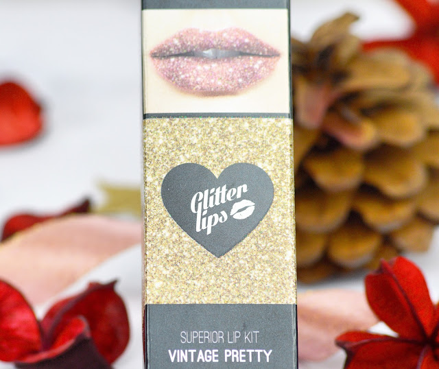 Instant Beauty Fix Products Review Beauty BLVD Glitter Lips Kit Vintage Pretty Lovelaughslipstick Blog