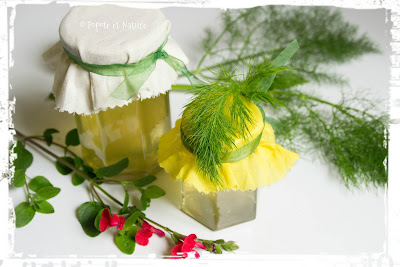 Confit de fenouil du jardin au citron vert © Popote et Nature Confit de fenouil du jardin au citron vert