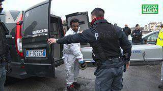 Photos: Italian man who wanted to commit suicide changed his mind and instead shot an African migrant dead
