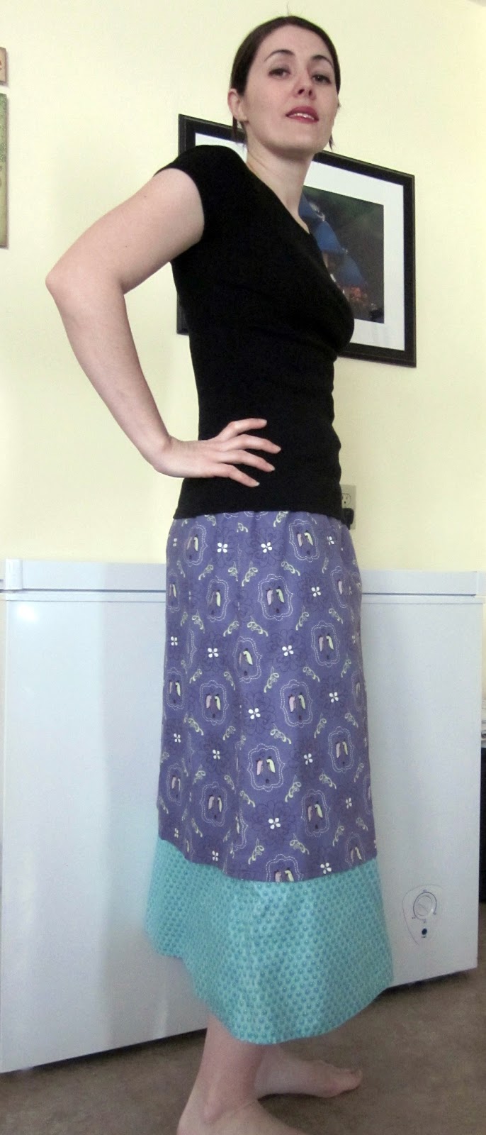 SunnySewing Perfect Fit Double Layer Elastic Skirt