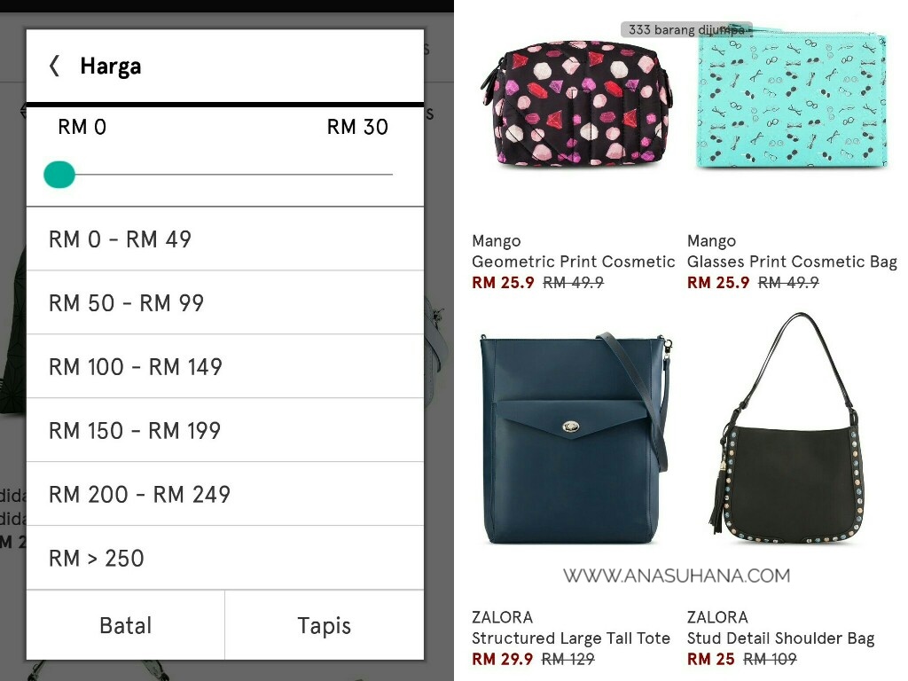 Shopping di Zalora Shopping di Zalora