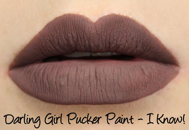 Darling Girl Friends Central Pucker Paints - I Know! Swatches & Review