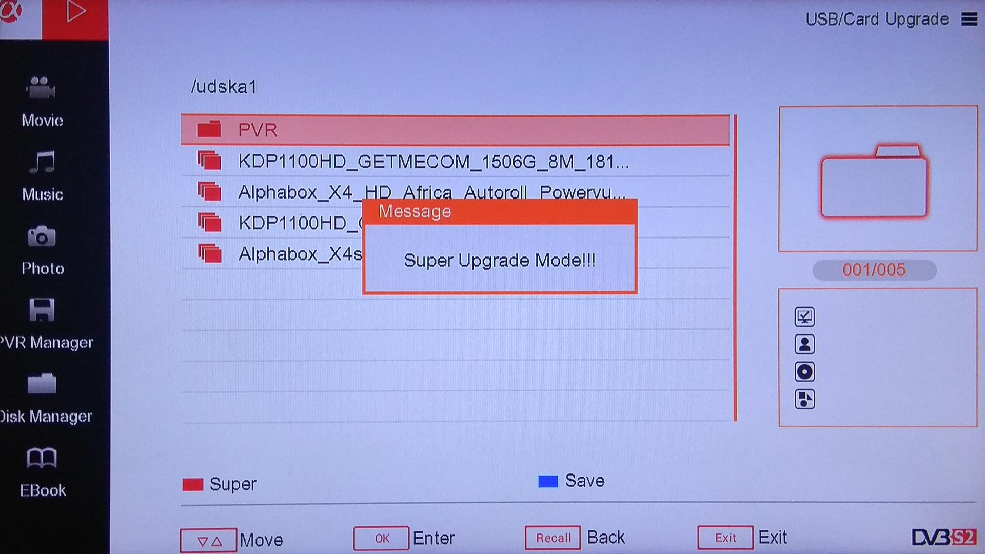 Cara Upgrade Getmecom HD009 New FTA Dari 8MB Ke 4MB
