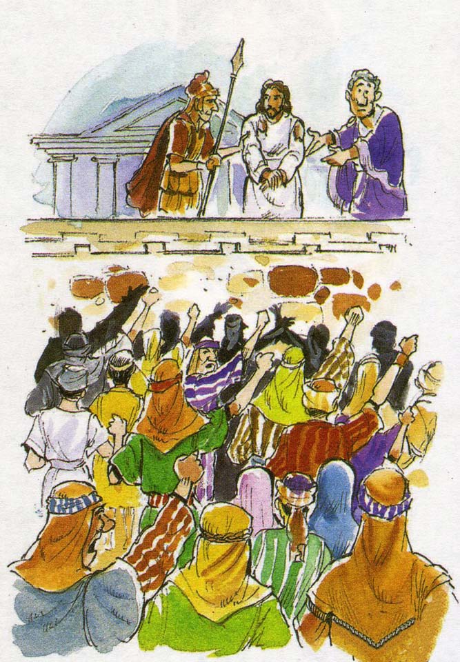 Jesús ante Pilatos Jesús ante Pilatos