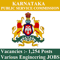 KPSC 1254 Answer Key 2017 | Various Engineering Jobs | Sarkari Naukri 2017 Karnataka Public Service Commission, KPSC, freejobalert, Sarkari Naukri, KPSC Answer Key, Answer Key, kpsc logo