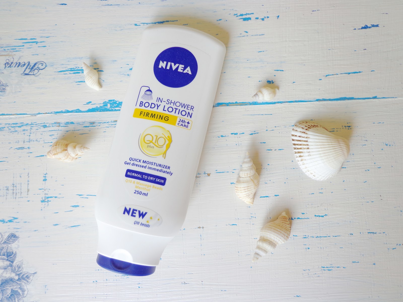 Nivea InShower Firming Body Lotion with Q10 Plus MaquiLab